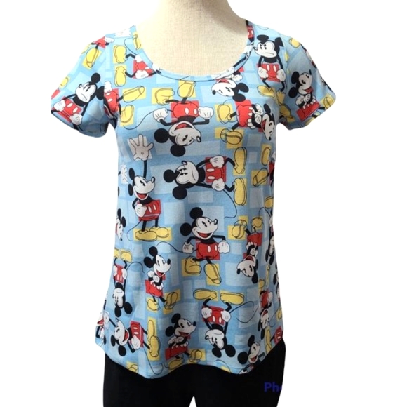 LulaRoe Mickey Mouse tshirt - Picture 2 of 9